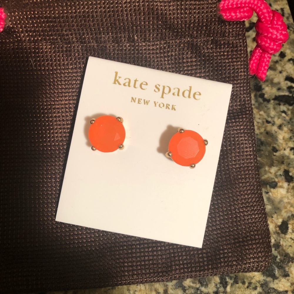 Kate Spade gumdrop stud earrings